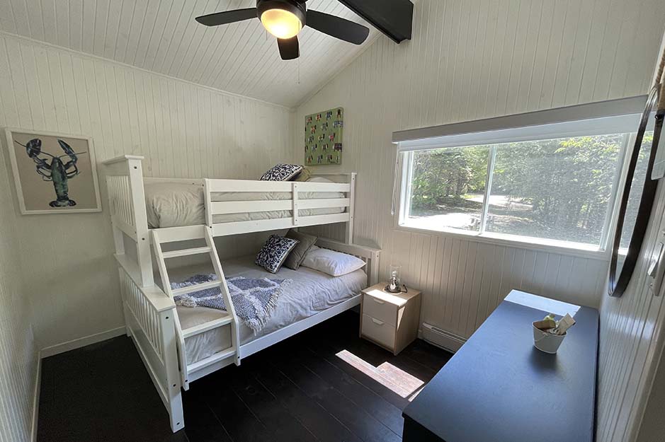 Cottage 55 upper level bunk bedroom #2